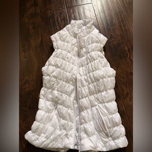 Ibkul Womens  Quilted Vest, White